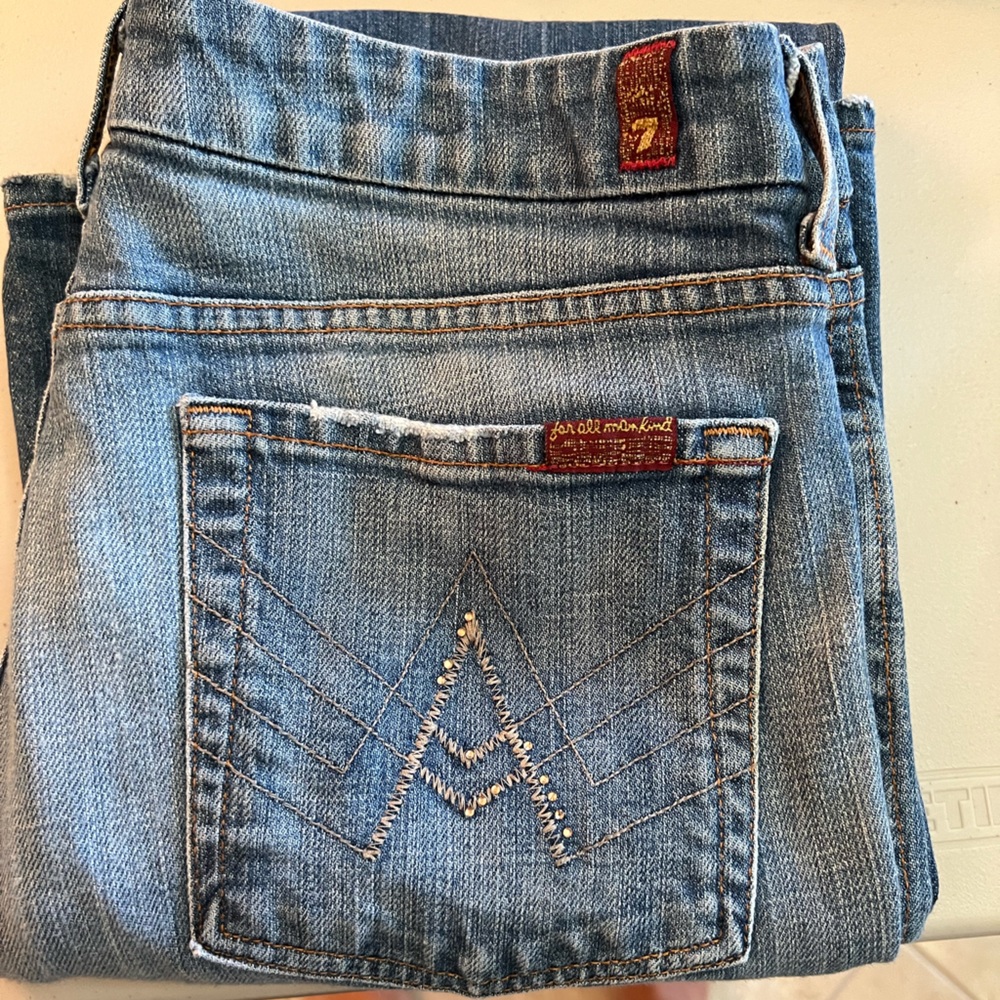 7 For All Mankind denim ladies jeans size 31